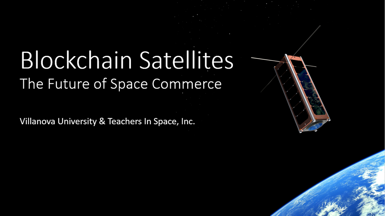 Blockchain Satellites -- The Future of Space Commerce